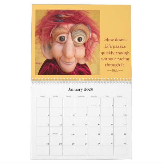 Stir Crazies 2012 Kalender mit Rat (Jan 2026)