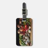 Stir Fry Luggage Tag Gepäckanhänger (Vorderseite vertikal)
