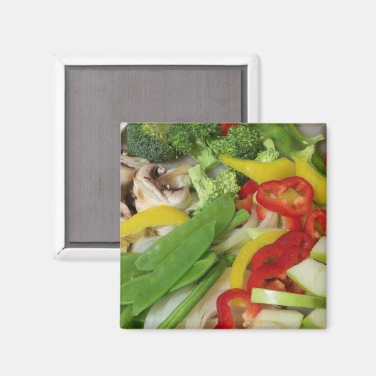 Stir Fry Magnet (Vorderseite/Rückseite)