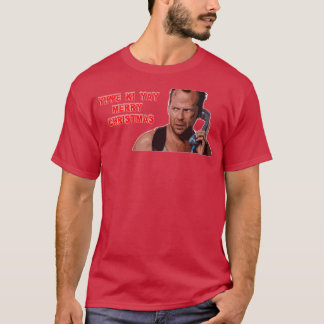 Stirb hart fröhliche Weihnachten T-Shirt
