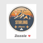 Stirling, Alberta Aufkleber (Blatt)