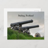 Stirling Beheading Stone and Cannons Postkarte (Vorne/Hinten)