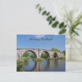 Stirling Bridge Scotland Postcard Postkarte (Stehend Vorderseite)