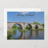 Stirling Bridge Scotland Postcard Postkarte (Vorne/Hinten)