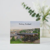 Stirling Cannons View Postkarte (Stehend Vorderseite)