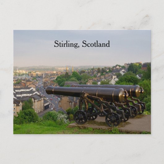Stirling Cannons View Postkarte (Vorderseite)
