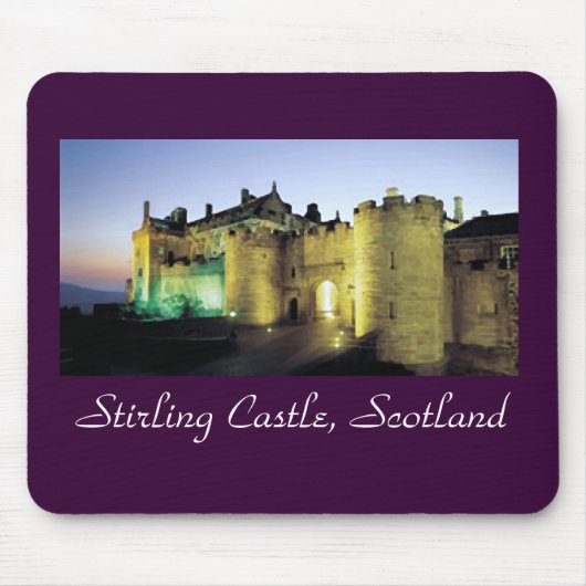Stirling Castle bei Dusk Mousepad (Vorne)