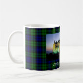 Stirling Castle Illuminated Tartan Border Kaffeetasse (Links)