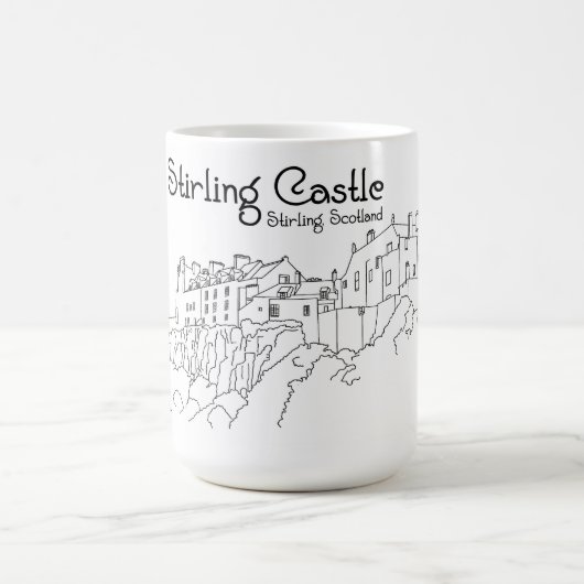 Stirling Castle Scotland Kaffeetasse (Mittel)