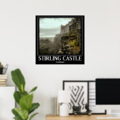 Stirling Castle Scotland Poster Art (Heimbüro)