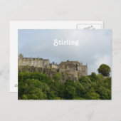 Stirling Castle Scotland Postkarte (Vorne/Hinten)
