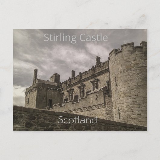 Stirling Castle Scotland Postkarte (Vorderseite)