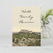 Stirling Castle, Stirling, Schottland Einladung (Stehend Vorderseite)