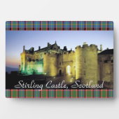 Stirling Castle von Schottland bei Dusk Tabletop Fotoplatte (Vorderseite)
