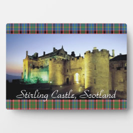 Stirling Castle von Schottland bei Dusk Tabletop Fotoplatte