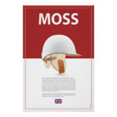 Stirling Moss Helmet Poster (Vorderseite)