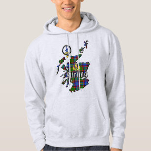 Stirling of Cadder Clan-Abzeichen Erwachsenen-Kapu Hoodie