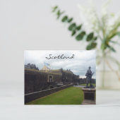Stirling-Schlossfront Postkarte (Stehend Vorderseite)