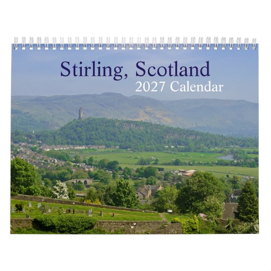 Stirling Schottland 2027 Kalender (Titelbild)