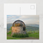 Stirling Scotland Beheading Stone Postkarte (Vorne/Hinten)
