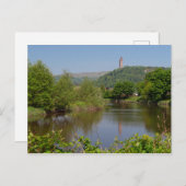 Stirling Scotland Landschaftlich River View Postkarte (Vorne/Hinten)