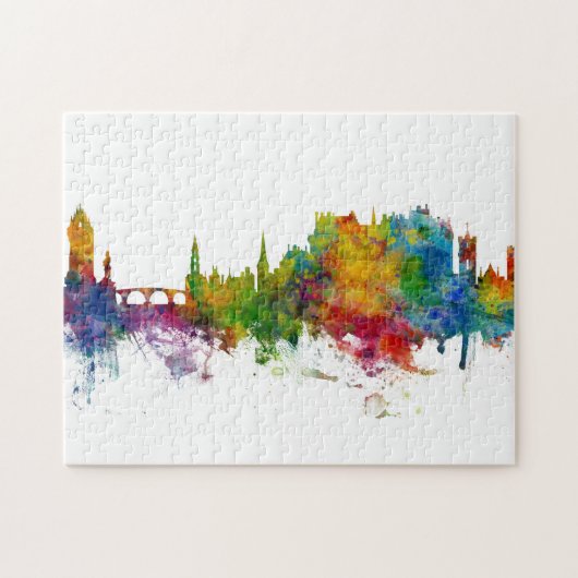 Stirling Scotland Skyline Puzzle (Horizontal)