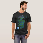 Stirling Scottish Clan Tartan Scotland T-Shirt (Vorne ganz)