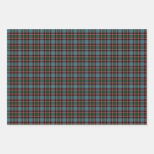 Stirling Tartan Variationen Geschenkpapier Set (Vorderseite 2)