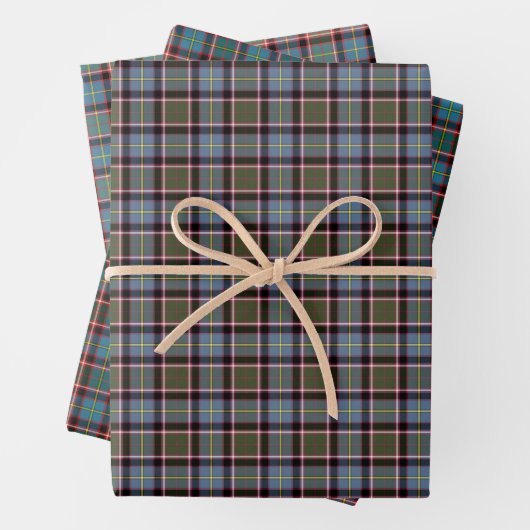 Stirling Tartan Variationen Geschenkpapier Set (Beispiel)
