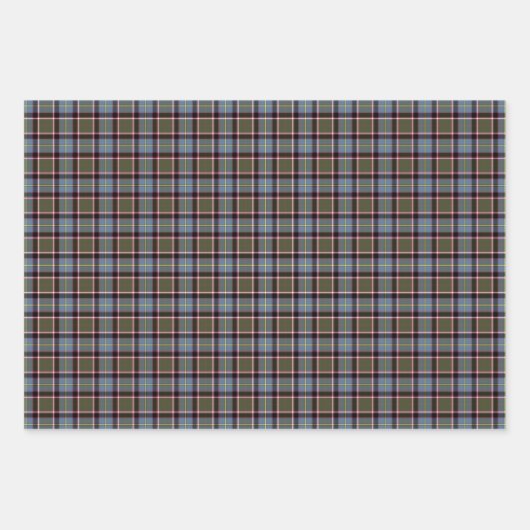 Stirling Tartan Variationen Geschenkpapier Set (Vorderseite)