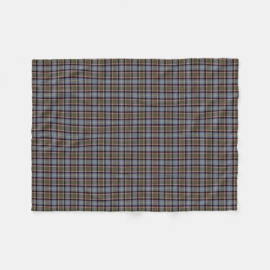 Stirling und Bannockburn Scotland District Tartan Fleecedecke (Vorderseite (Horizontal))