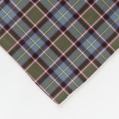 Stirling und Bannockburn Scotland District Tartan Fleecedecke (Ecke)