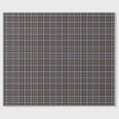 Stirling und Bannockburn Scotland Tartan Geschenkpapier (Flach)
