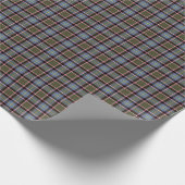 Stirling und Bannockburn Scotland Tartan Geschenkpapier (Ecke)