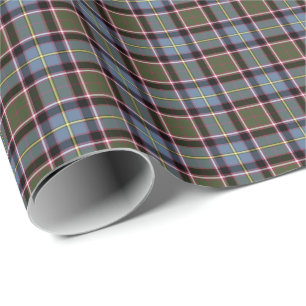 Stirling und Bannockburn Scotland Tartan Geschenkpapier