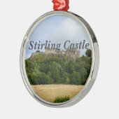 Stirlings-Schloss Silbernes Ornament (Links)