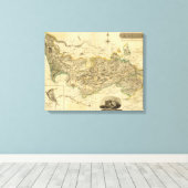 Stirlingshire Leinwanddruck (Insitu (Holzboden))