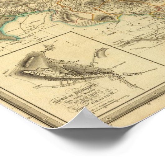 Stirlingshire Poster (Ecke)