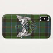 Stirlingtartan-Kreuz Case-Mate iPhone Hülle (Rückseite (Horizontal))
