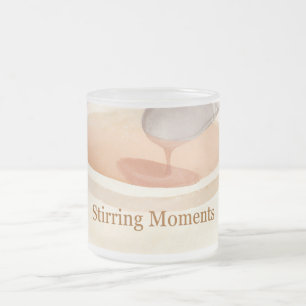 Stirring Moments-Tasse   ASMR Coffee Tea-Geschenk  Mattglastasse