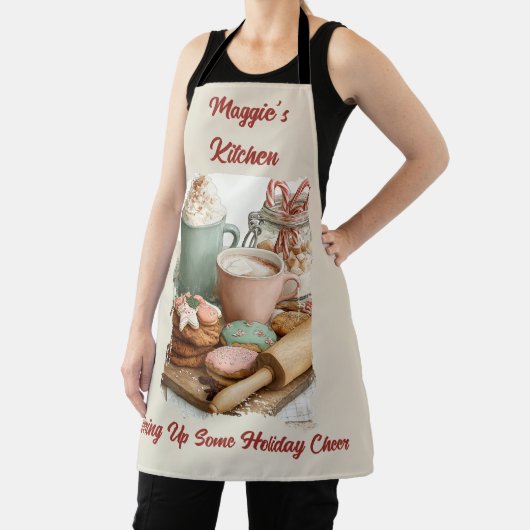 Stirring Up Some Holiday Cheer Christmas Schürze (InSitu)