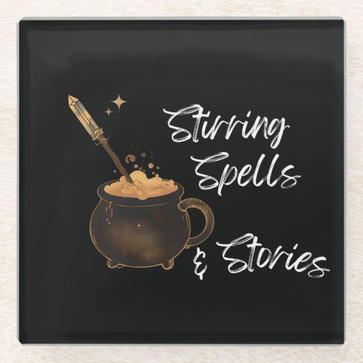 Stirring Zauber & Stories Glasuntersetzer (Vorderseite)