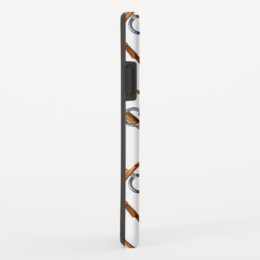 Stirrup Pferd Print Muster Telefongehäuse Case-Mate iPhone Hülle (Hinten/Rechts)