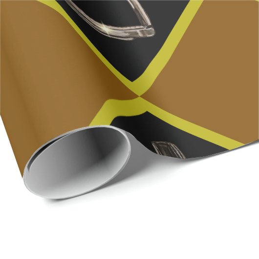 stirrups in diamonds  geschenkpapier (Rolleneckpunkt)