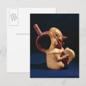 Stirrupvase in Form Postkarte (Vorne/Hinten)