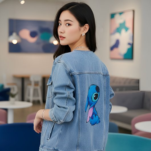 Stitch Denim Jacket Jeansjacke