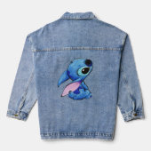 Stitch Denimjacke Jeansjacke (Rückseite)