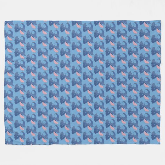 Stitch Fleece Blanket (Vorderseite (Horizontal))