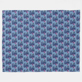 Stitch Fleece Blanket (Vorderseite (Horizontal))