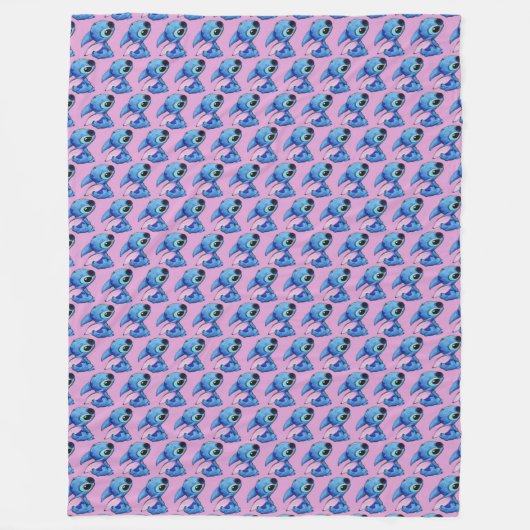 Stitch Fleece Blanket (Vorderseite)